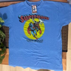 Super Moose Kids Long Sleeve Tee - Blue